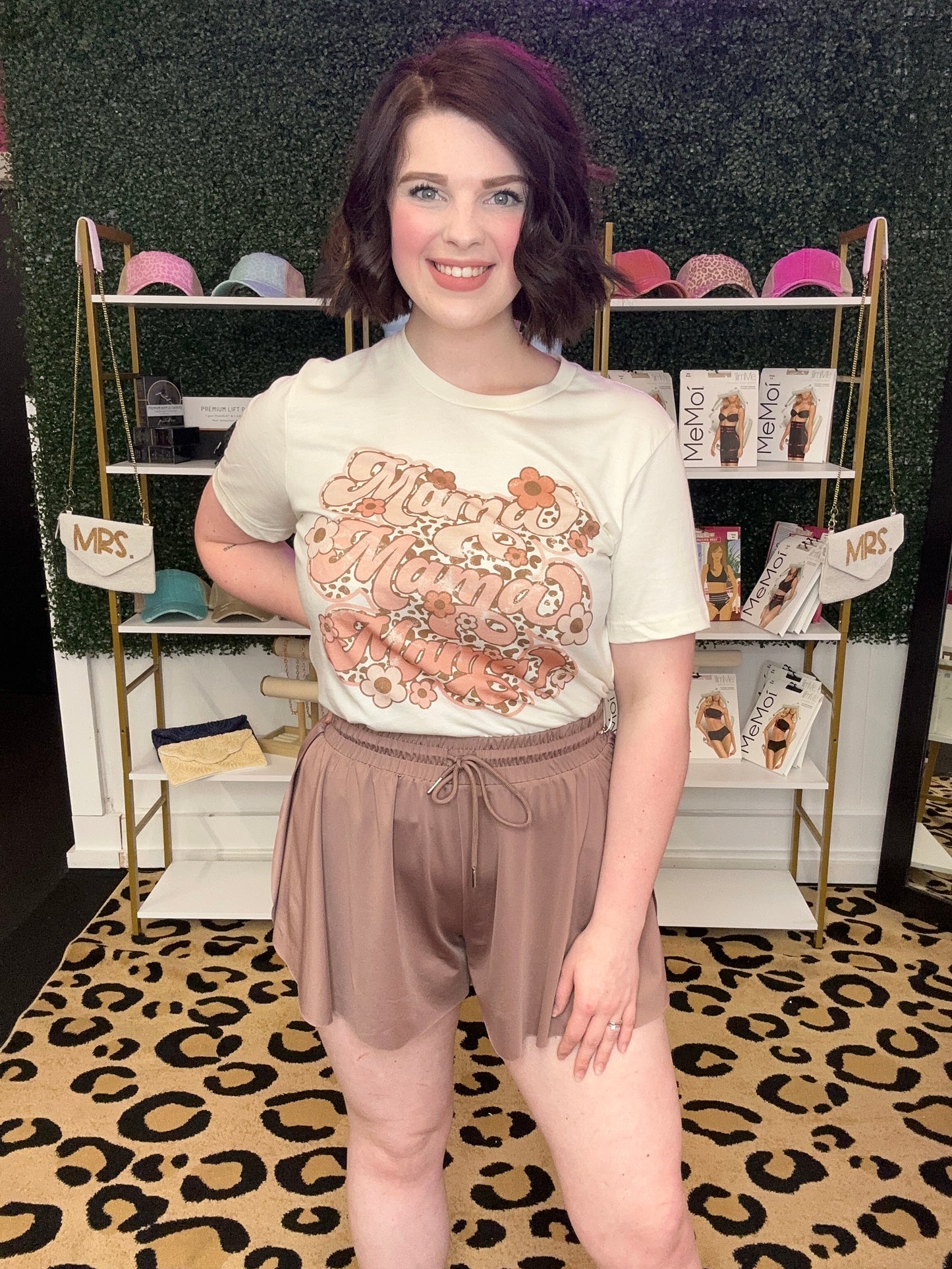 Boho Floral Mama Graphic Tee