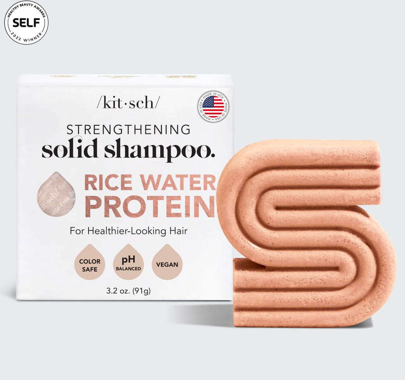 Kit•sch Rice Water Protein Shampoo