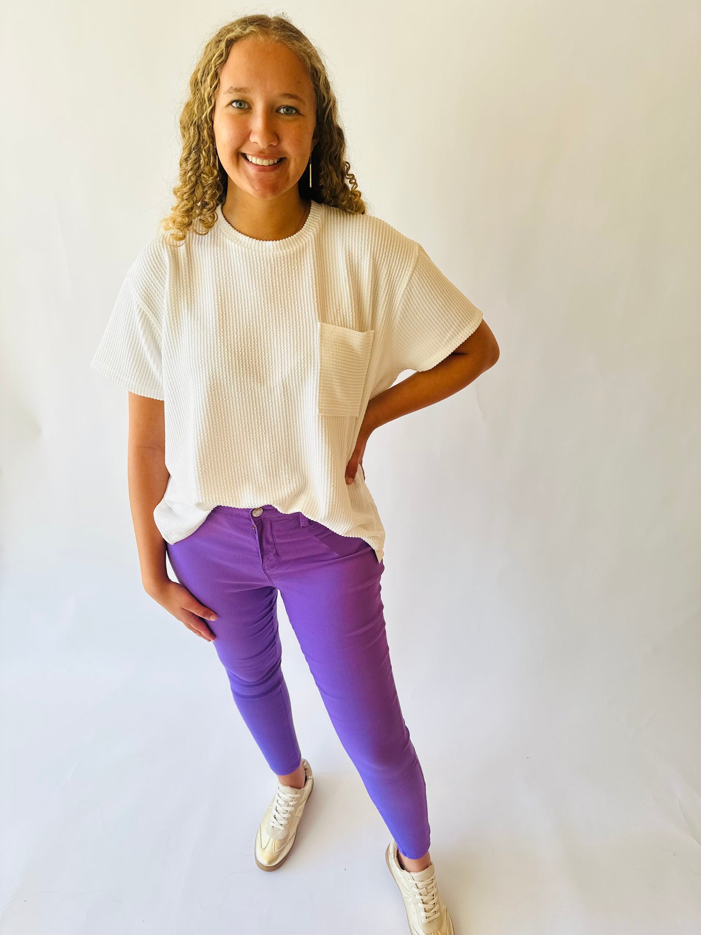 YMI Hyperstretch Skinny Jean - Hydrangea