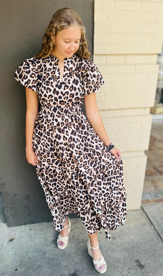 Leopard Maxi Dress