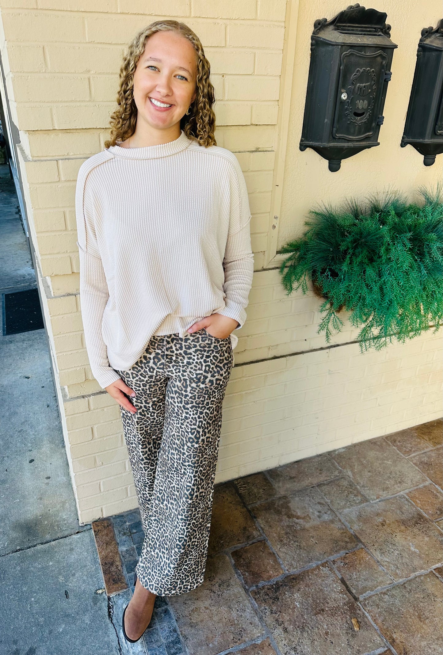 Cello High Rise Wide Leg Jean