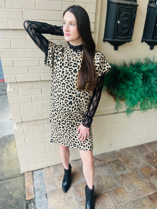 Leopard Tee Dress
