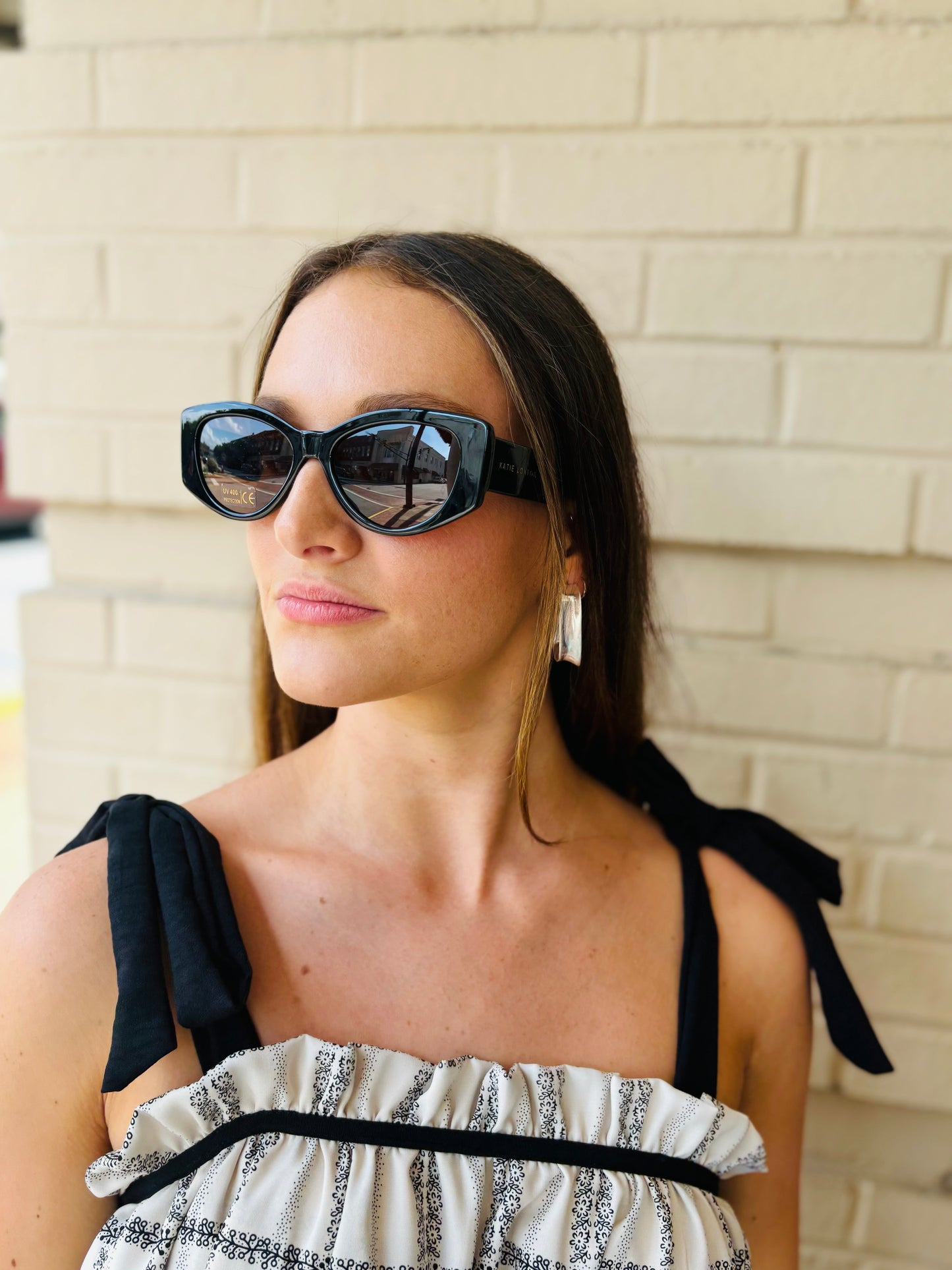 Katie Loxton Rimini Sunglasses - Chocolate Brown