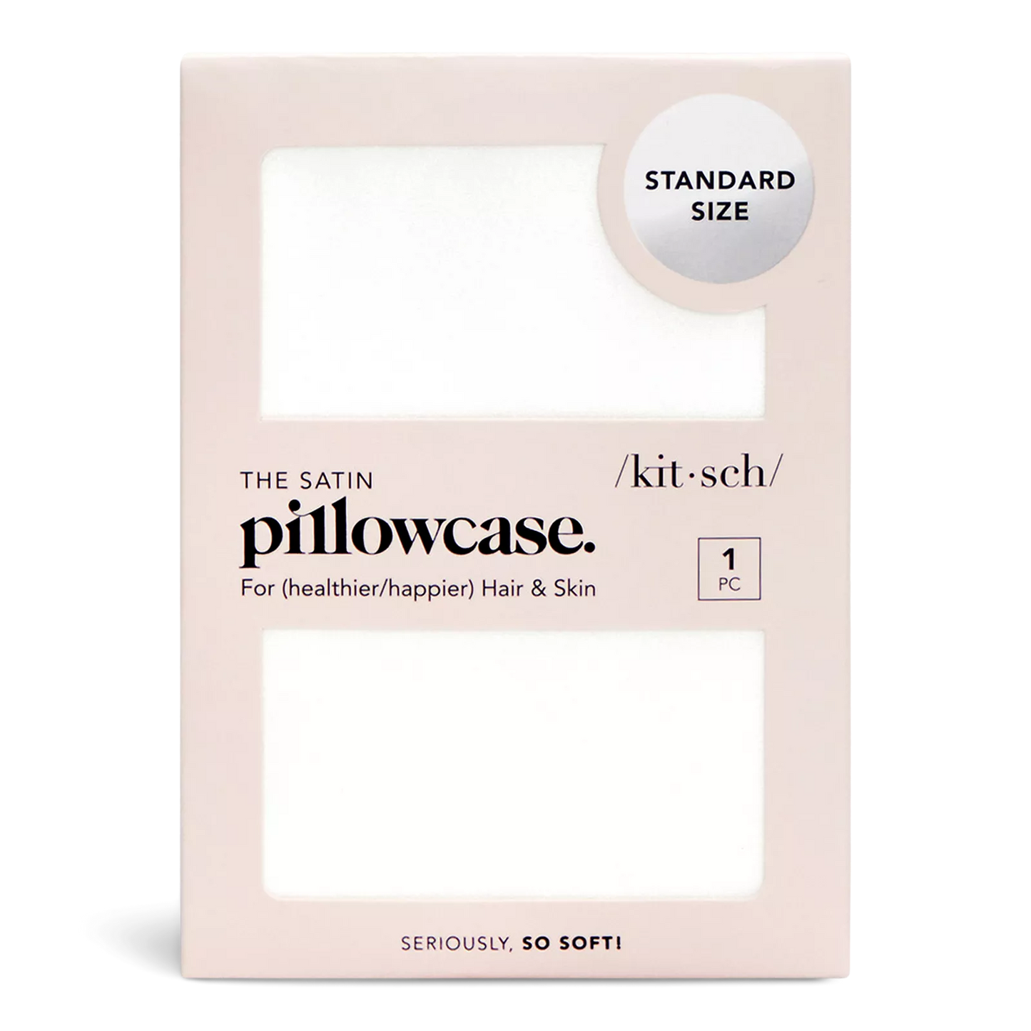 Kitsch Satin Pillowcase - Ivory