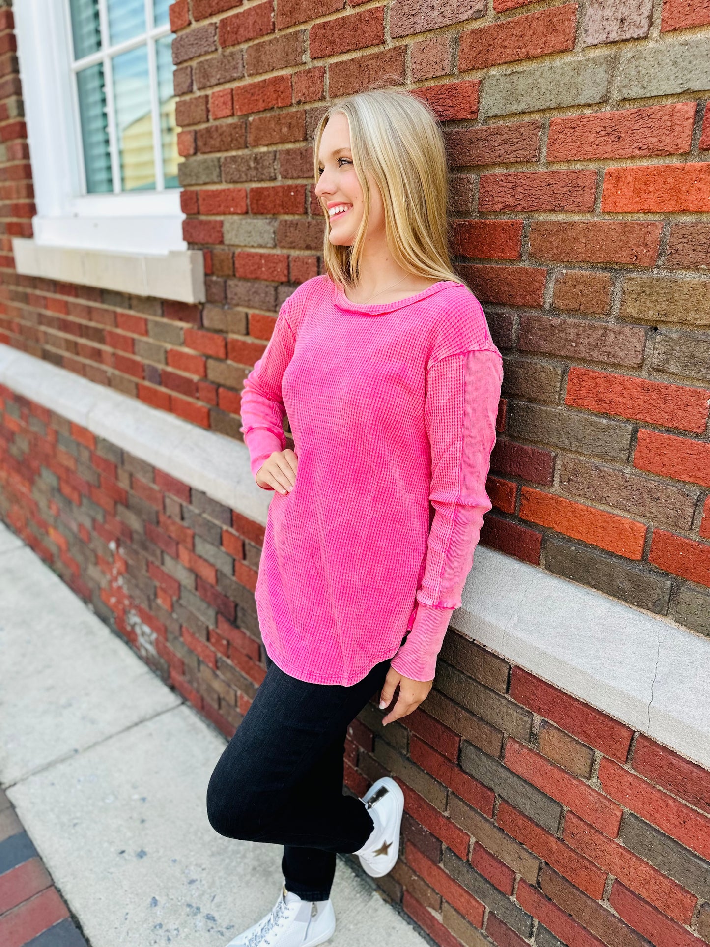 Fall Baby Waffle Top