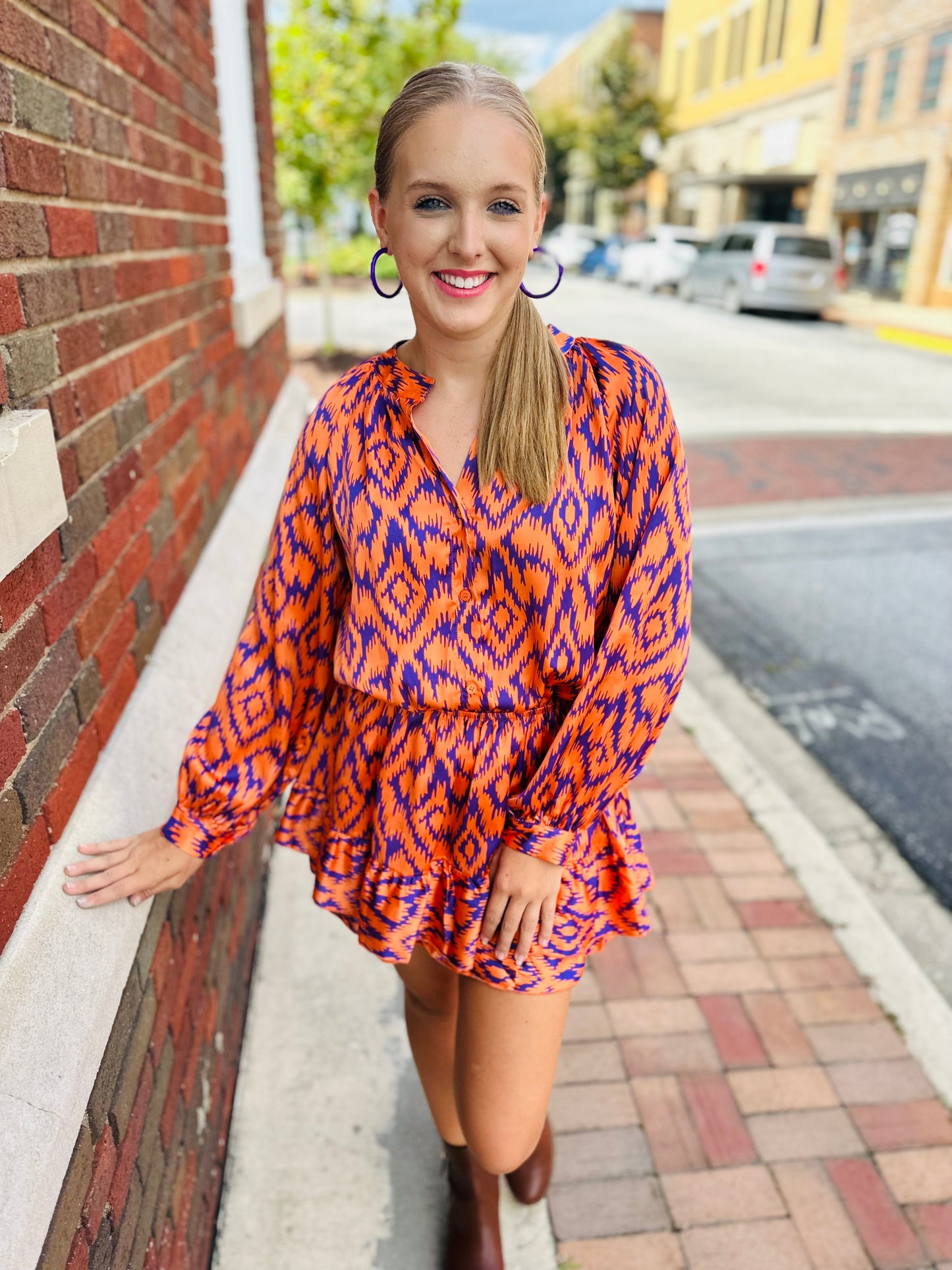 Gameday In Style Aztec Romper