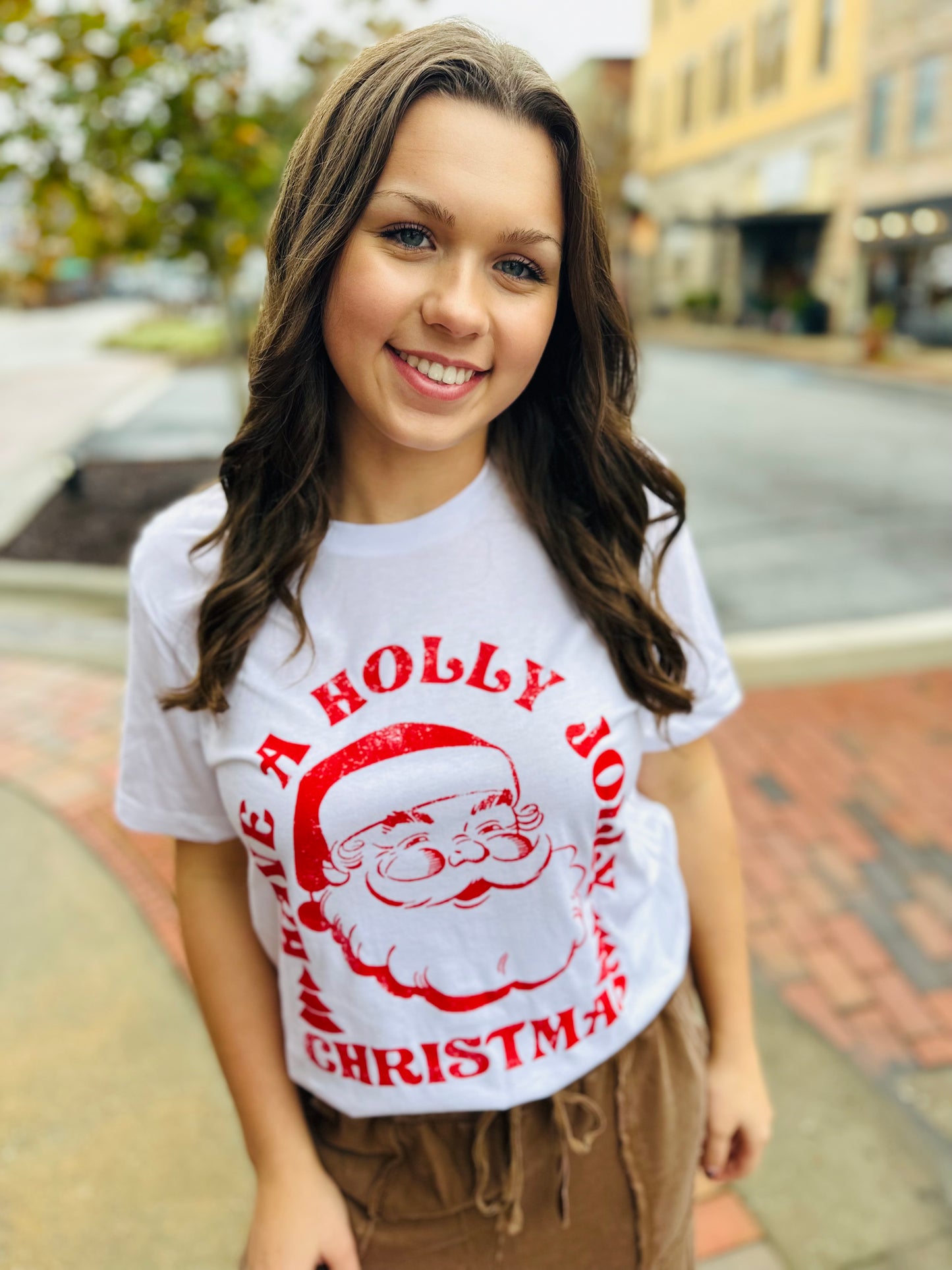 Holly Jolly Santa Claus Graphic