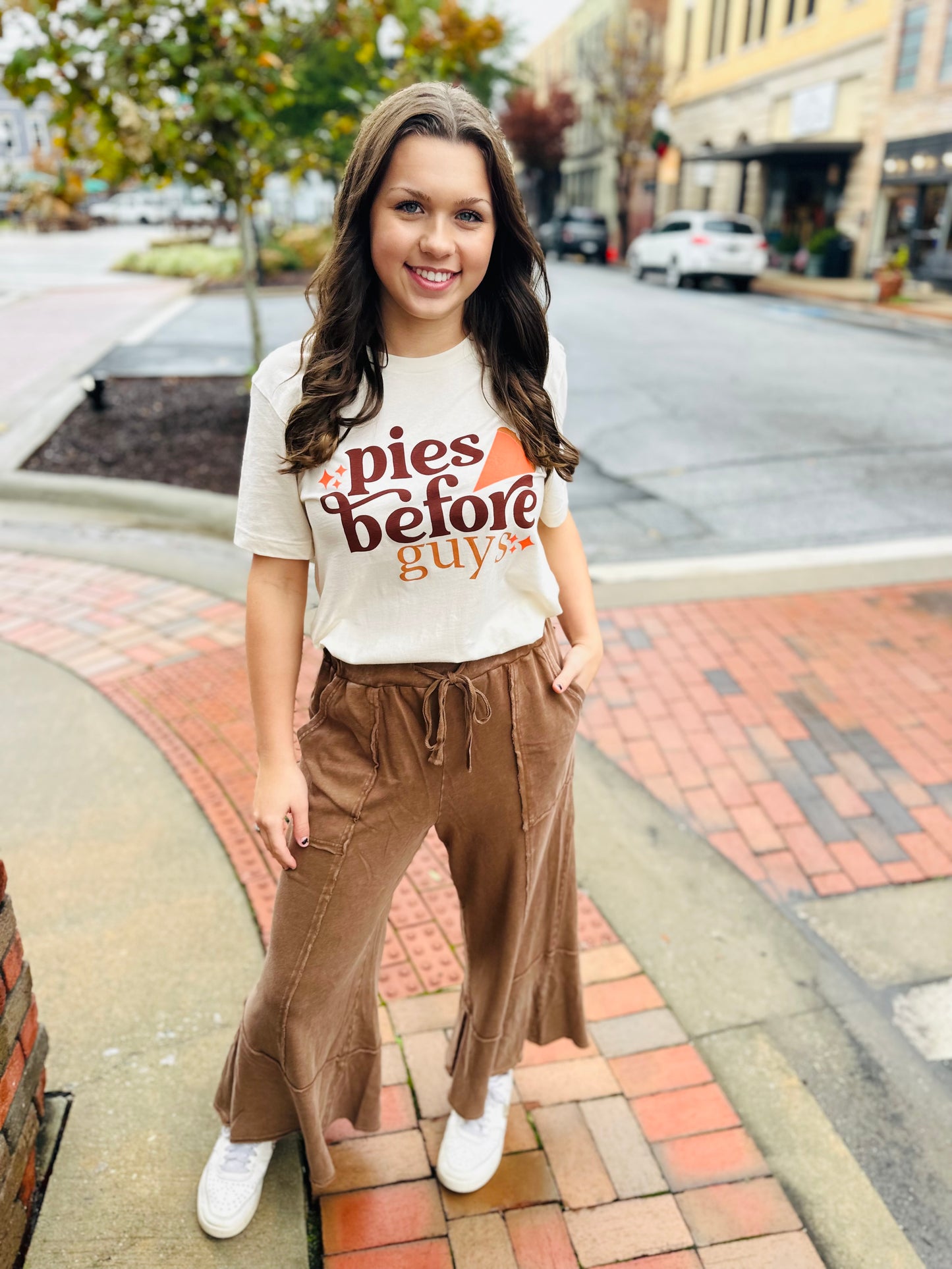 Pies Before Guys Graphic Tee