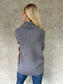 Color Block Super Soft Turtleneck Sweater