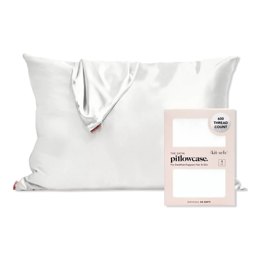 Kitsch Satin Pillowcase - Ivory