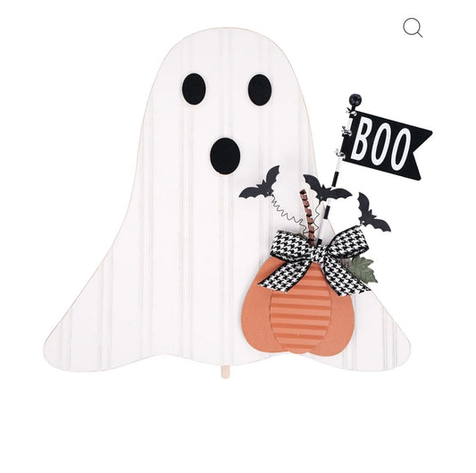 Boo Flag Ghost Topper