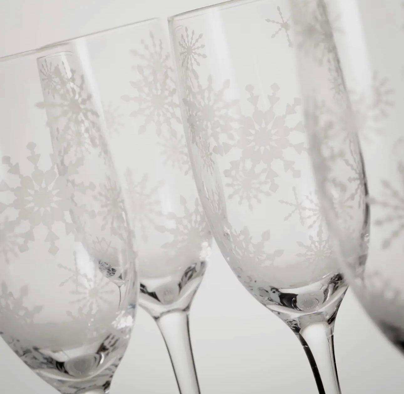 Holiday Champagne Flute Set Of 4