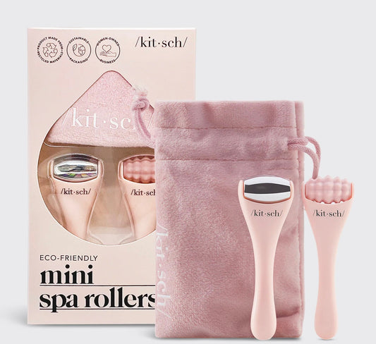 Kit•sch Mini Spa Rollers 2pc Set