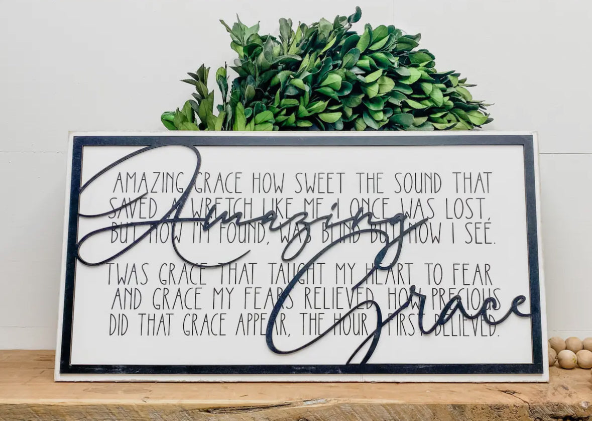 Amazing Grace Wall Art