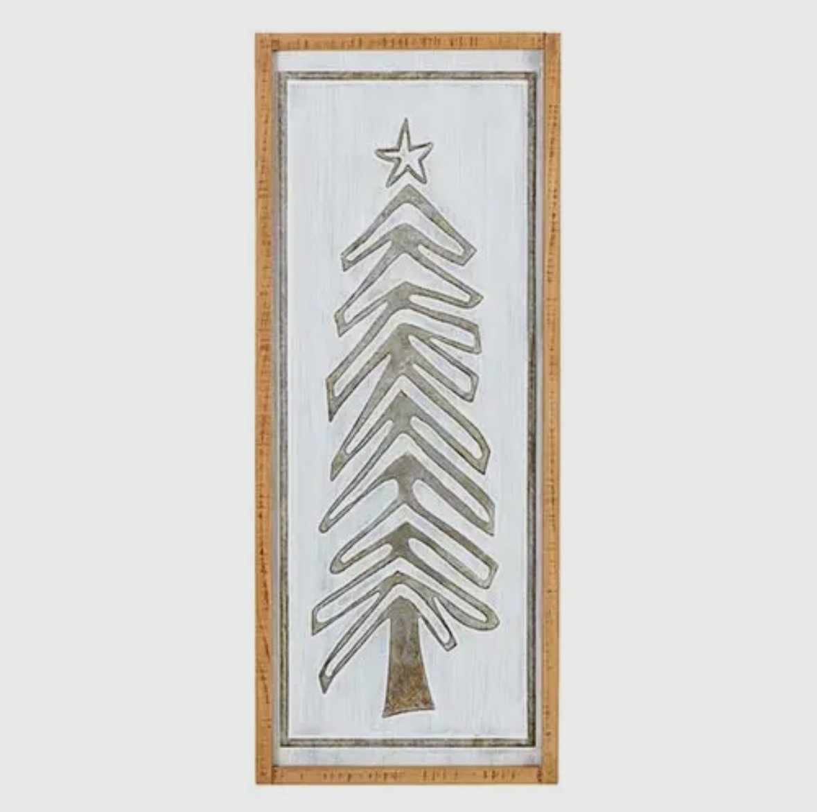 Tree Metal Sign - Best Wishes