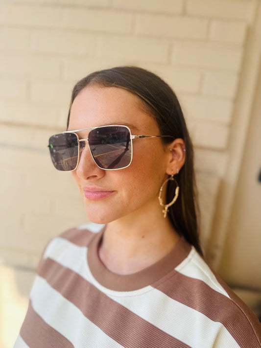 Katie Loxton Marseille sunglasses - Gold
