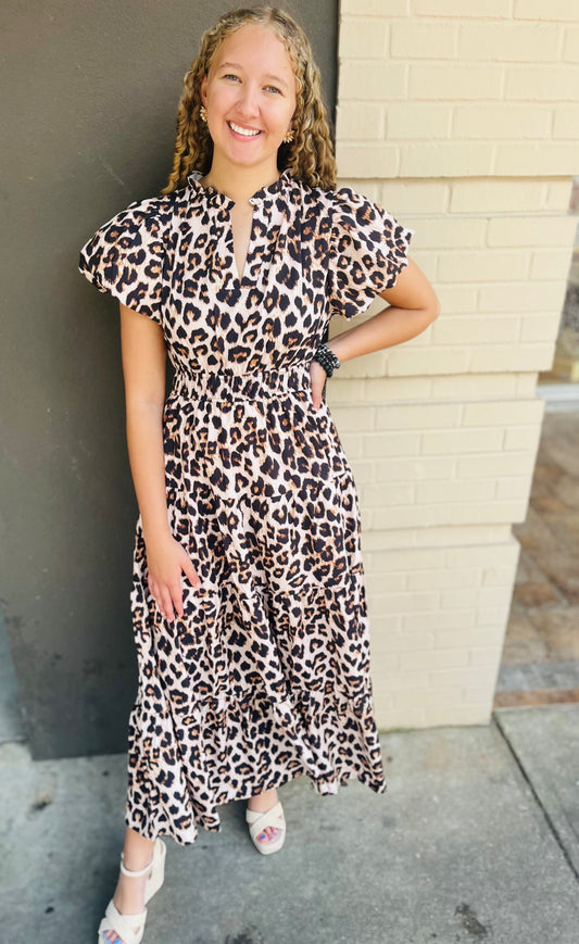Leopard Maxi Dress