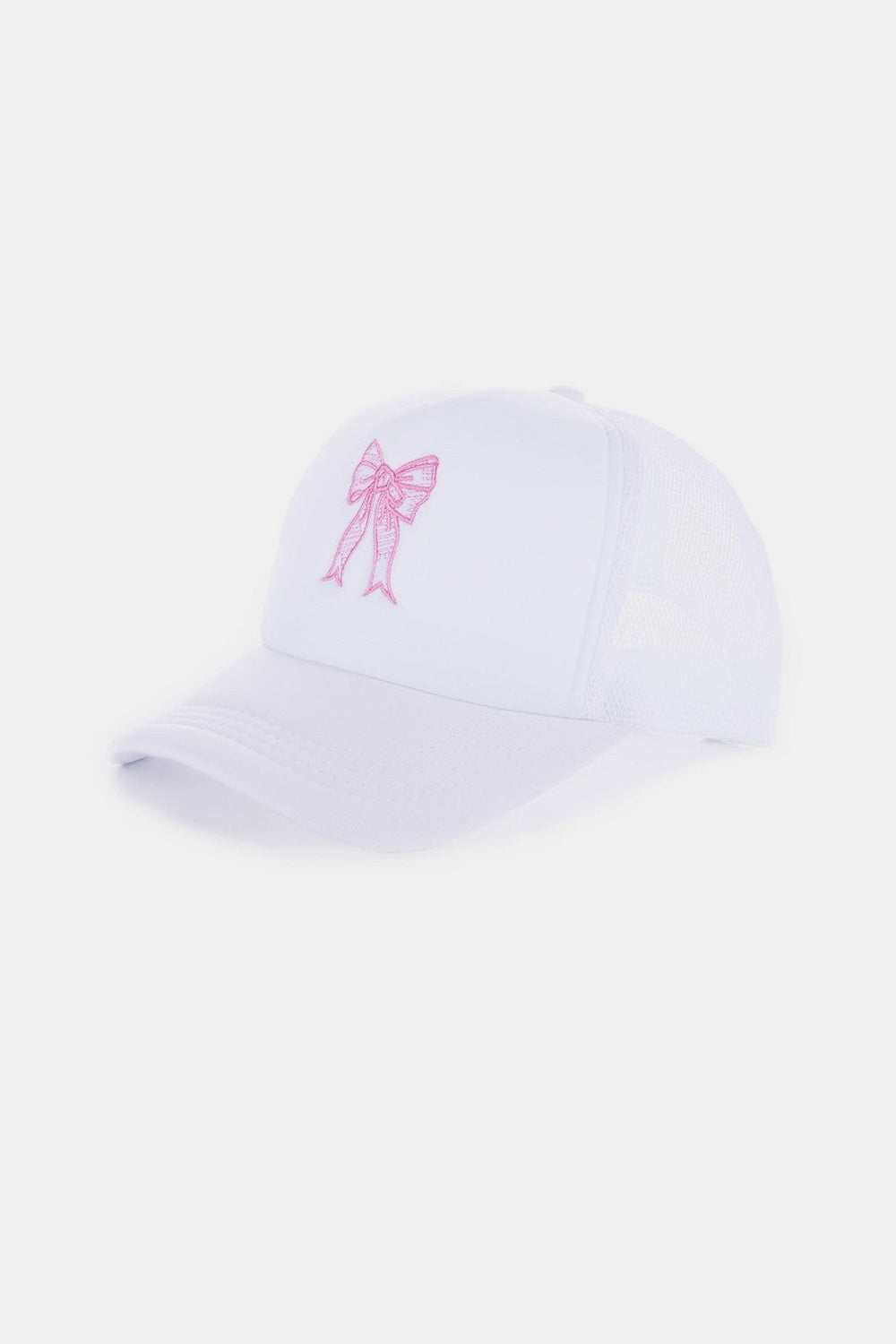 ONLINE ONLY Ribbon Bow Embroidery Trucker Hat