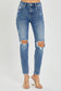 ONLINE ONLY Risen Full Size High Rise Knee Distressed Skinny Jeans