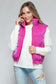 Fine Fur Lining Quilted Vest