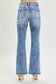 ONLINE ONLY RISEN Full Size High Rise Distressed Flare Jeans