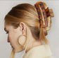 Kitsch Recycled Plastic Assorted Claw Clips - Rectangle Open Shape