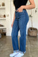 ONLINE ONLY Full Size High Waist Front Seam Detail Straight Jeans