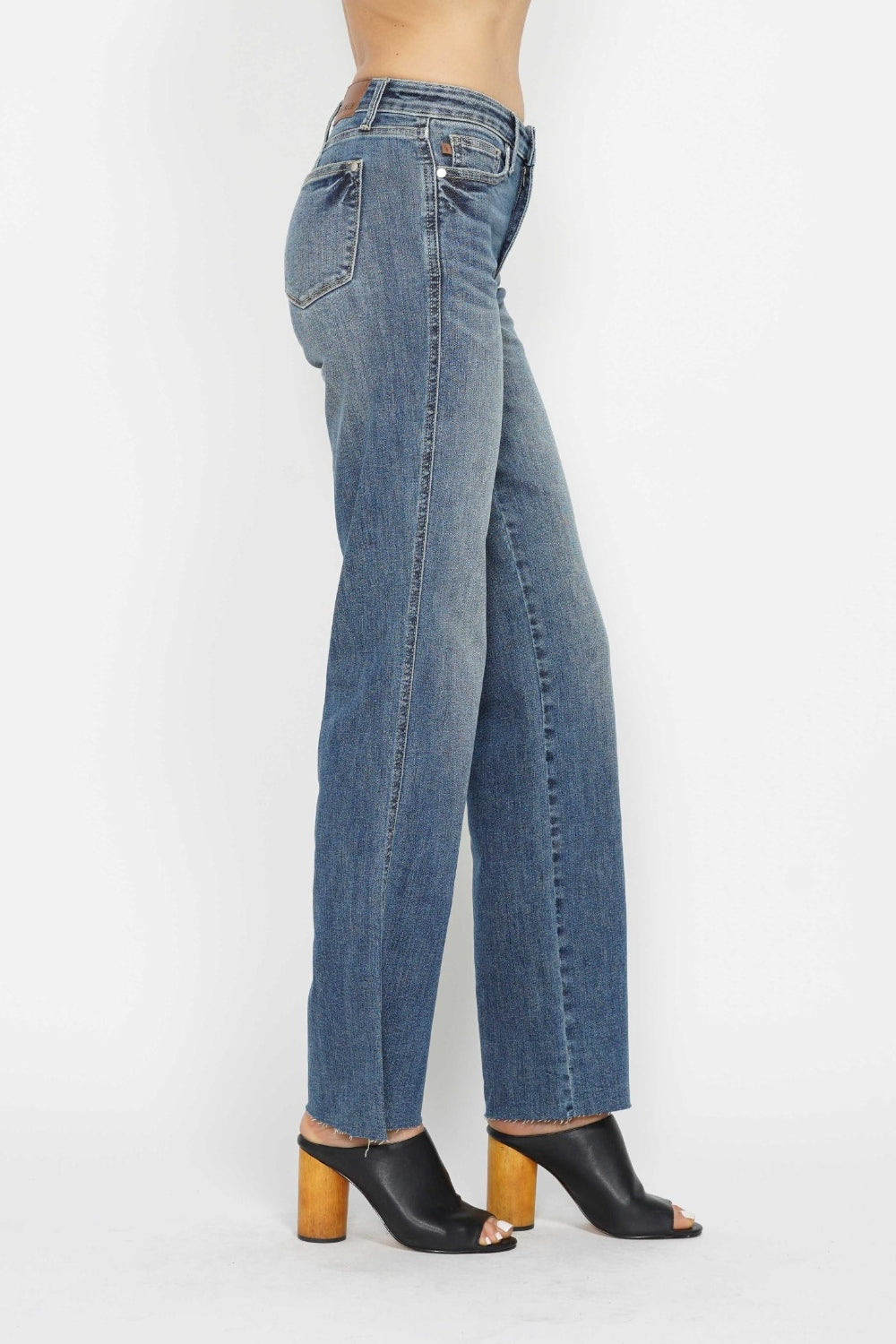 ONLINE ONLY Judy Blue Full Size Tummy Control Straight Jeans