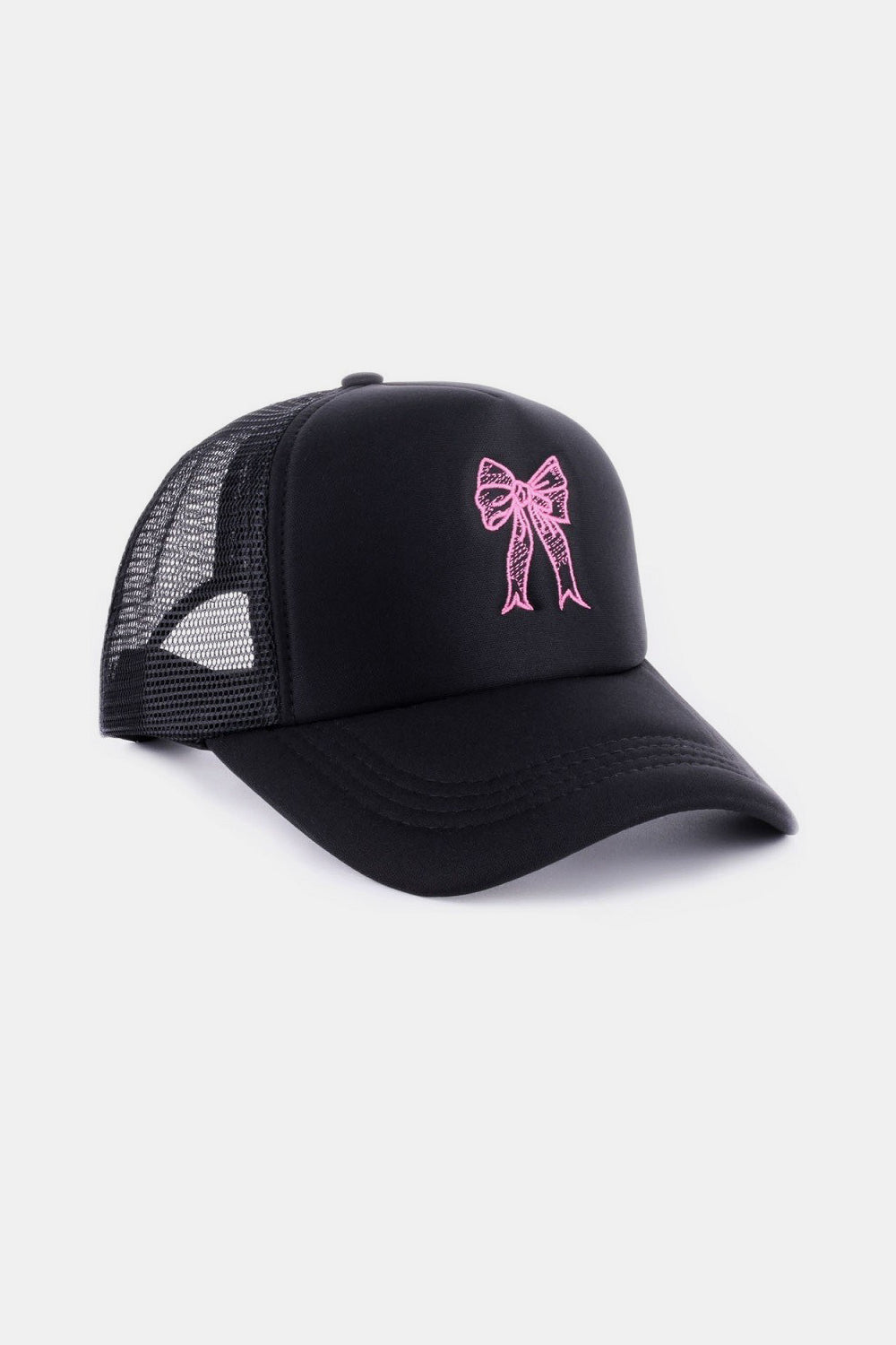 ONLINE ONLY Ribbon Bow Embroidery Trucker Hat