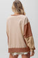 ONLINE ONLY Washed Color Block Sweatshirt