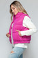 Fine Fur Lining Quilted Vest