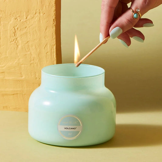 Capri Blue Volcano Candle 190z - Aqua