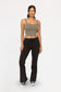 Drawstring Flared Pants ONLINE ONLY