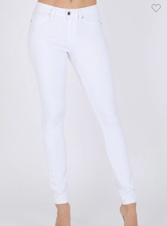 Hammer Jean White Skinny