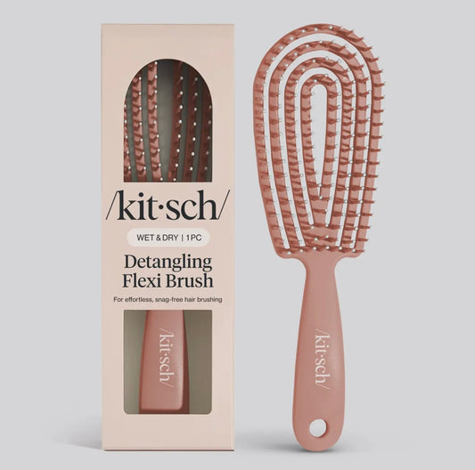 Kitsch Detangling Flexi Brush - Terracotta