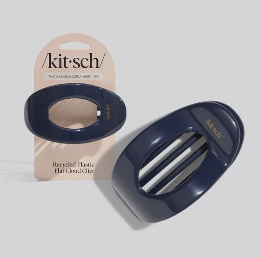 Kitsch Recycled Large Flat Cloud Clip - Blue Orchid