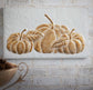 Gilded Pumpkin Metal Wall Art