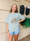 Western Relaxed Short Sleeve Tee - Olive