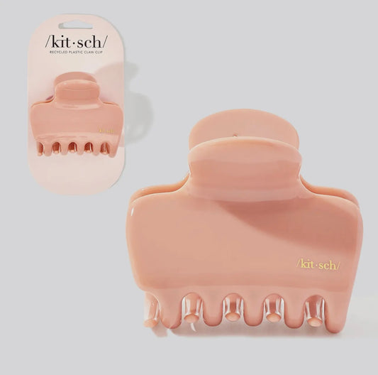 Kitsch Recycled Plastic Puffy Cloud Clip - Rosewood