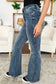 ONLINE ONLY Full Size High Waist Tummy Control Flare Jeans