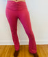 Venice Scrunch Flare - Magenta