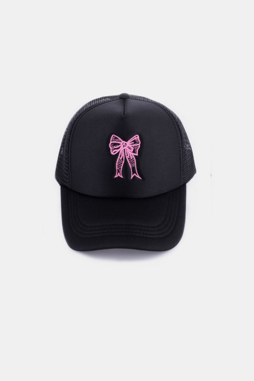 ONLINE ONLY Ribbon Bow Embroidery Trucker Hat