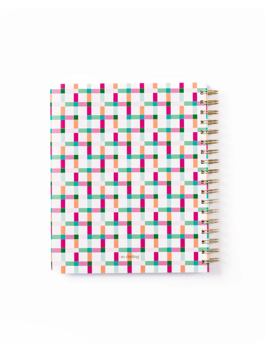 Mary Square Spiral Planner - Check Mate