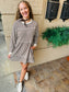 Oversized Striped Casual Knit Dress