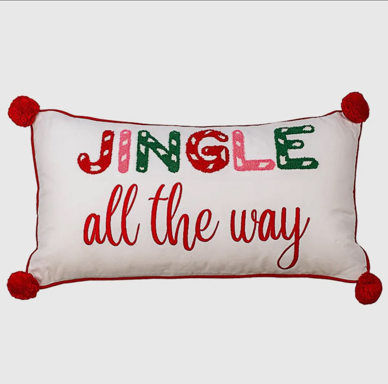 Jingle Lumbar Pillow