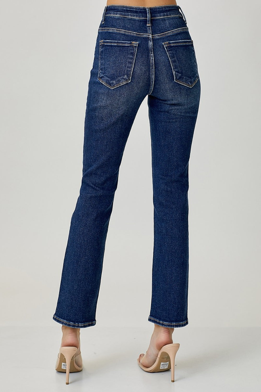 ONLINE ONLY RISEN Full Size High Waist Straight Jeans