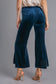 High Rise Elastic Waist Flare Pants ONLINE ONLY