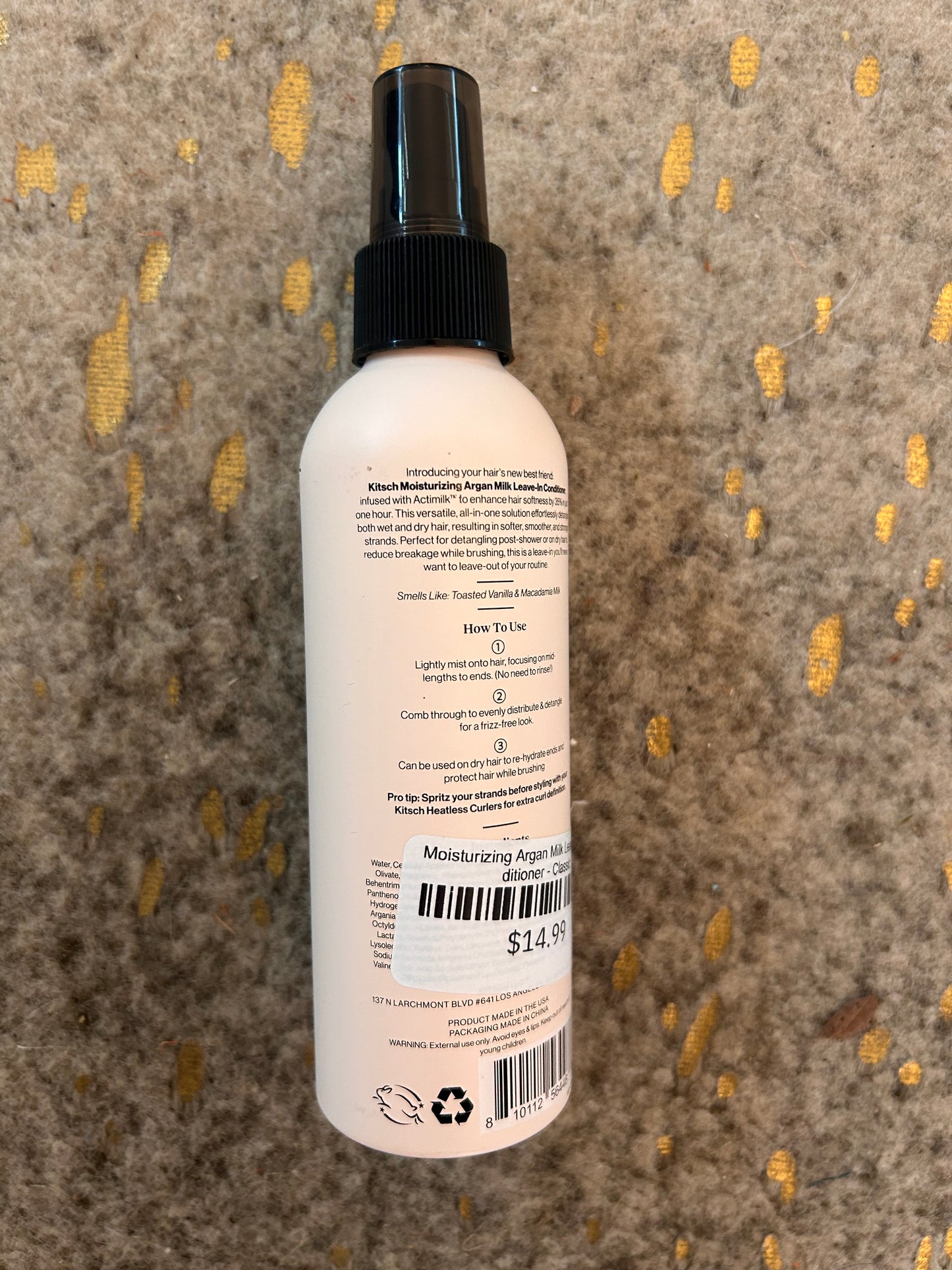 Moisturizing Argan Milk Leave-In Conditioner