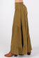 High Rise Corduroy Wide Leg Pants