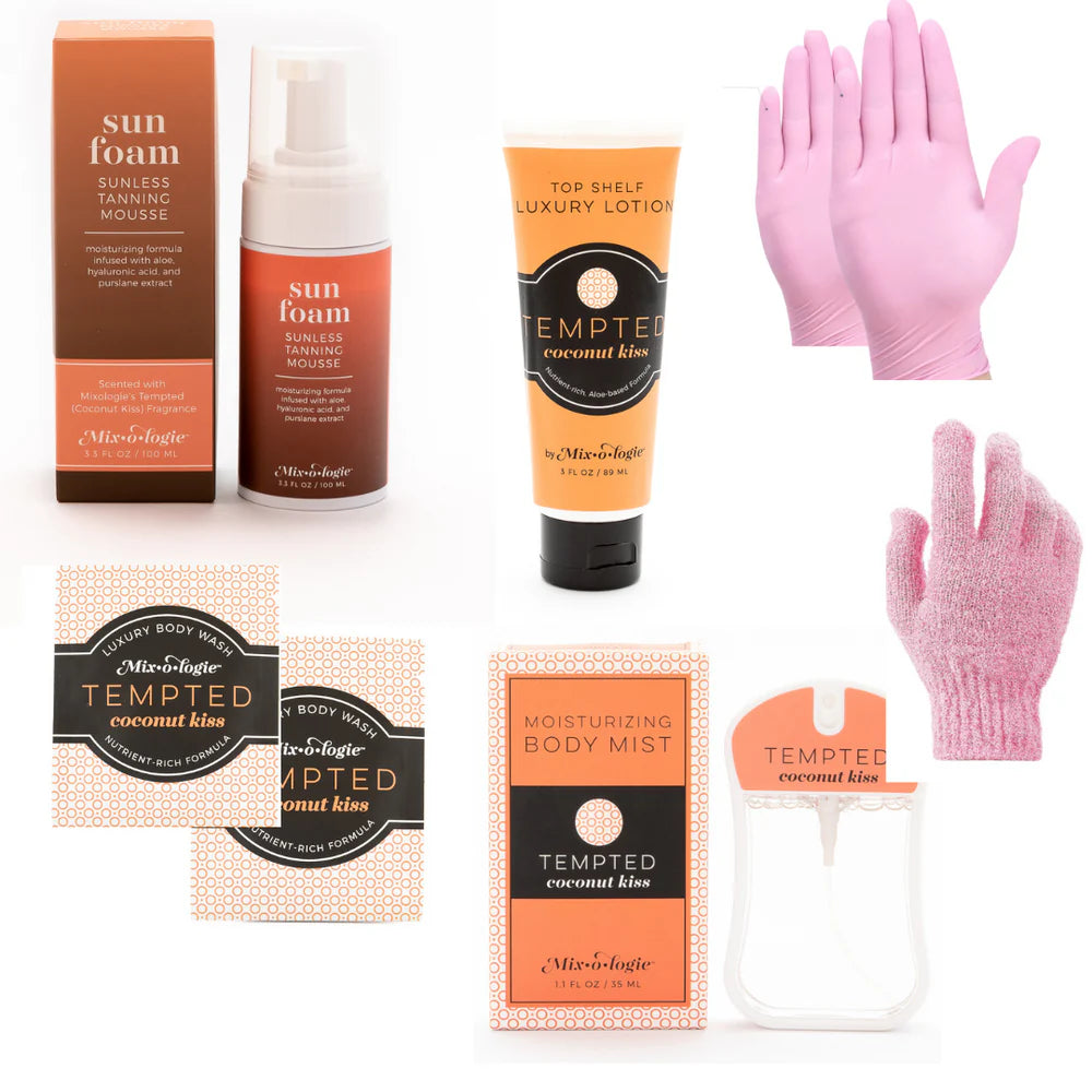 Mixologie Sunfoam Sunless Tan Kit - Tempted